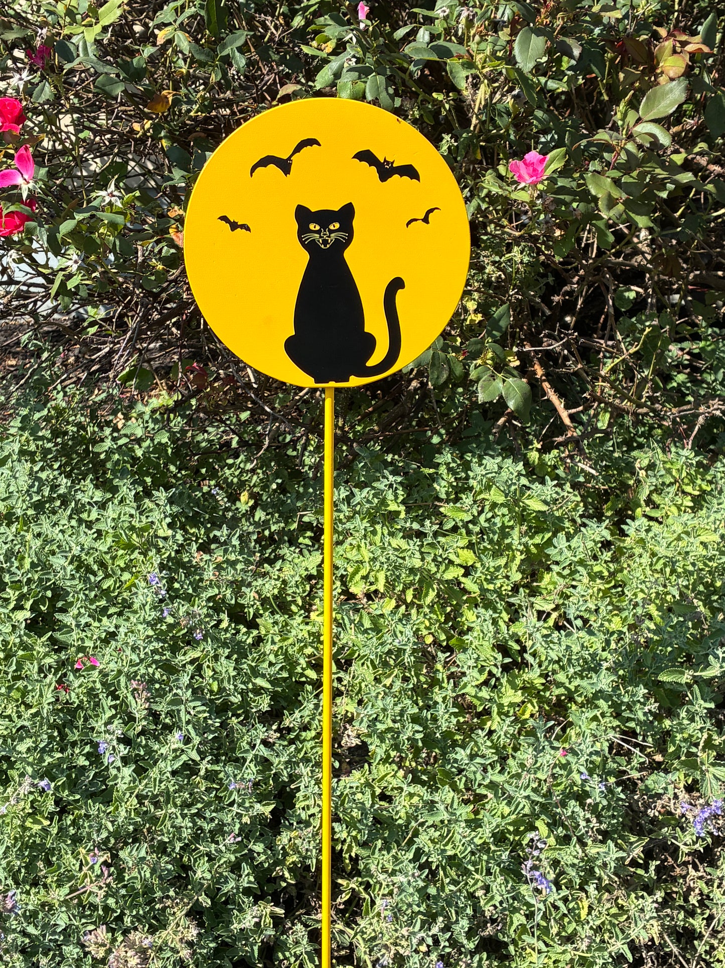 Halloween Walkway Decoration - Moon Scene