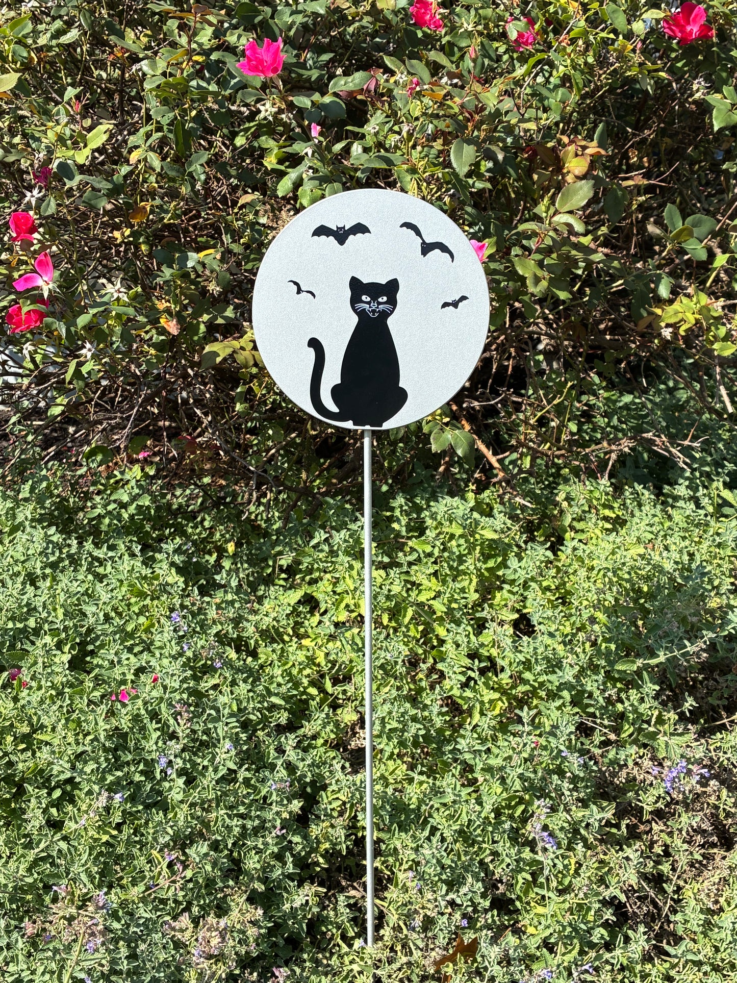 Halloween Walkway Decoration - Moon Scene