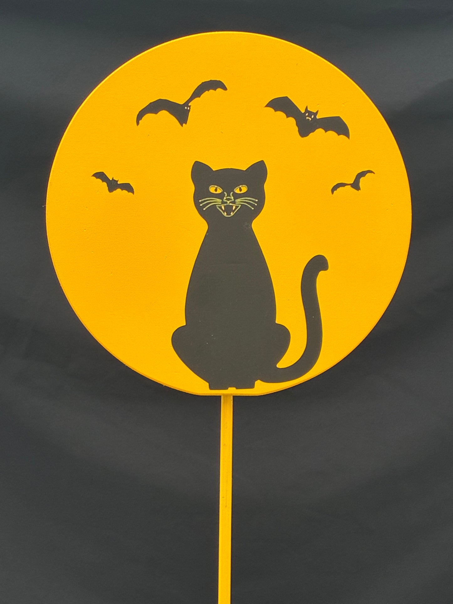 Halloween Walkway Decoration - Moon Scene